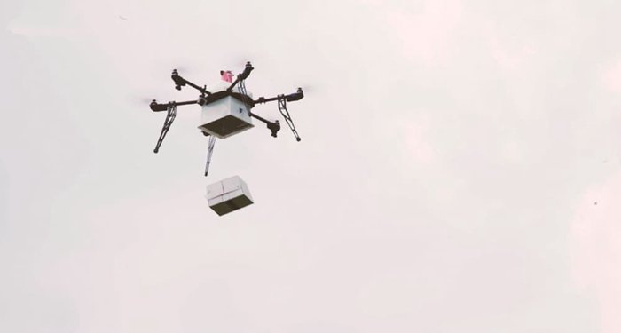 3D打印無人機(jī)用途_Flirtey用3D打印無人機(jī)進(jìn)行物質(zhì)運(yùn)輸