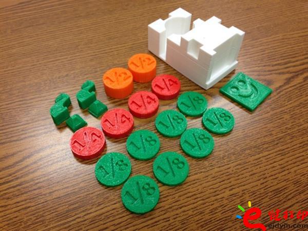 3D打印分?jǐn)?shù)游戲,教育從娃娃抓起 中小學(xué)生3D打印教育培訓(xùn)課程成功案例終極展示